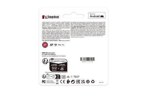 Kingston Technology 512GB SDXC Canvas Select Plus Gen3 150MB/s C10 UHS-I U3 V30