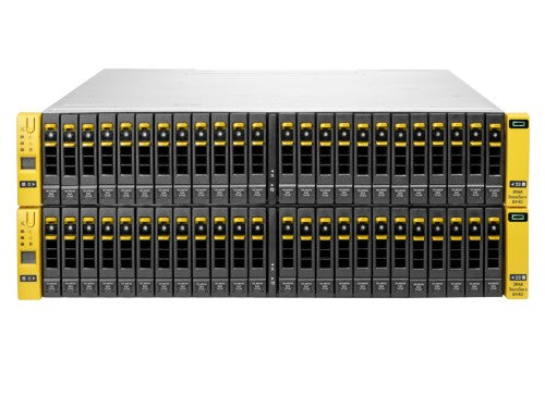HPE 3PAR 8440 Storage server Rack (4U) Black, Yellow