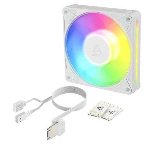 ARCTIC BioniX P12 A-RGB (White) 120 mm PWM Fan with Daisy Chain