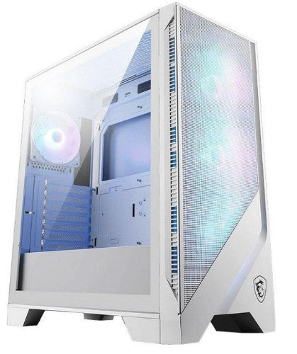 MSI MAG FORGE 320R AIRFLOW Micro Tower Transparent, White