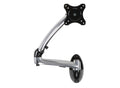 Peerless LCW620A monitor mount / stand 73.7 cm (29") Black Wall