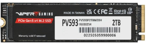 Patriot Memory PV593 2 TB M.2 PCI Express 5.0 NVMe 3D TLC NAND