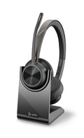 HP Poly Voyager 4320 USB-C Headset +BT700 dongle +Charging Stand