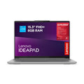 Lenovo IdeaPad Slim 3 15IRU10 Intel Core 3 100U Laptop 38.9 cm (15.3") WUXGA 8 GB DDR5-SDRAM 256 GB SSD Wi-Fi 7 (802.11be) Windows 11 Home English Grey