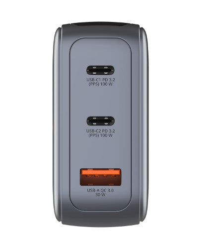 Verbatim Mini GaN Charger 100W with Display