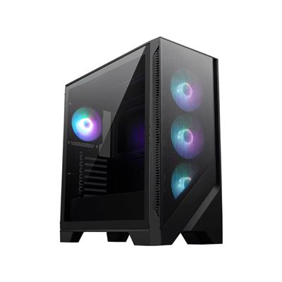 MSI MAG Forge 320R AIRFLOW Micro Tower Black, Transparent