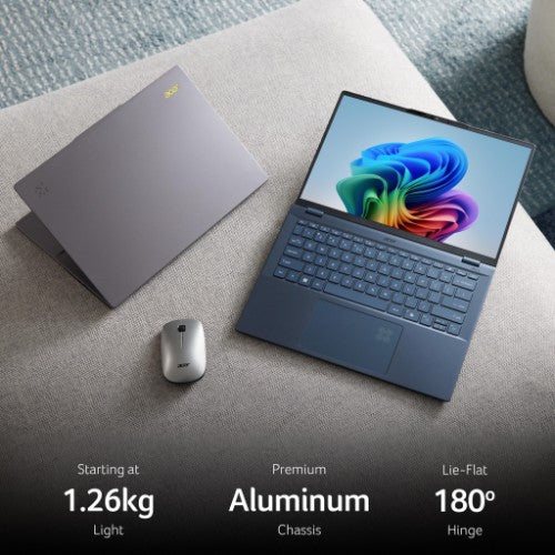 Acer Swift 14 AI Copilot+ PC (SF14-51) - Intel Core Ultra 5 CPU, 16GB, 1TB, 14" 2.8K OLED display, Windows 11