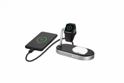 Verbatim WCS-02 Universal Black USB Wireless charging Fast charging Indoor