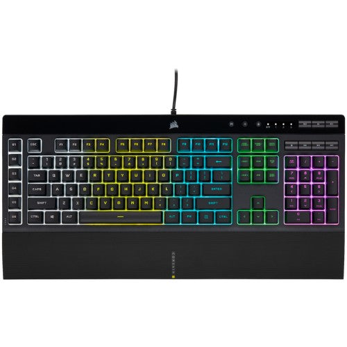 Corsair K55 RGB PRO keyboard Gaming USB QWERTY UK English Black