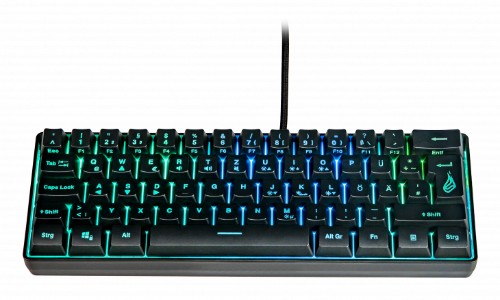 Verbatim KingPin X1 keyboard Gaming USB QWERTY US English Black