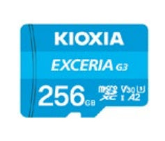 Kioxia EXCERIA G3 256 GB MicroSDXC UHS-I Class 10
