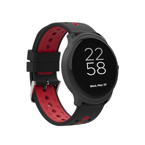 Canyon CNS-SW81BR smartwatch / sport watch 3.3 cm (1.3") IPS 44 mm Digital 240 x 240 pixels Touchscreen Black, Red