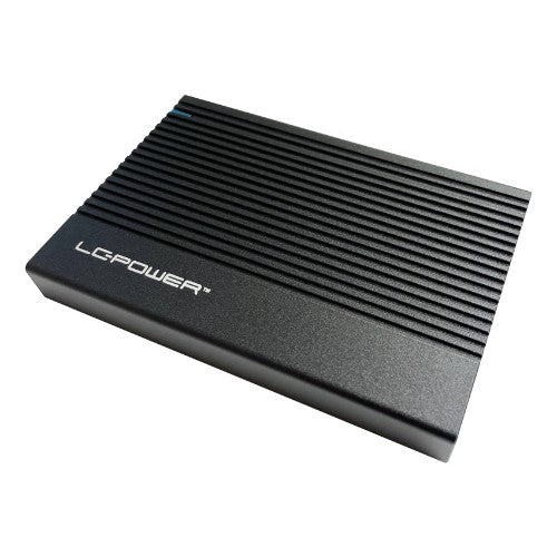LC-Power LC-25U3-C storage drive enclosure HDD/SSD enclosure Black 2.5"