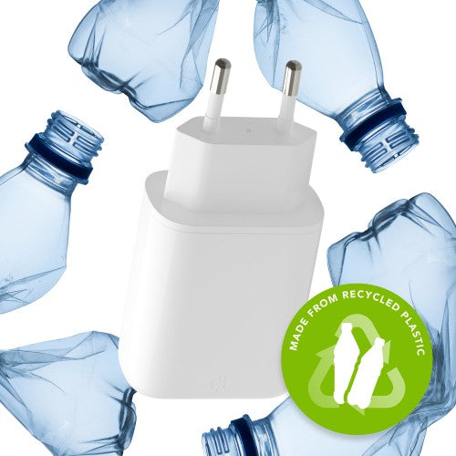 dbramante1928 re-charge Pro - EU Wall Charger 2xUSB-C 25W - W