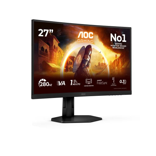 AOC G4 C27G4ZXU computer monitor 68.6 cm (27") 1920 x 1080 pixels Full HD LED Black