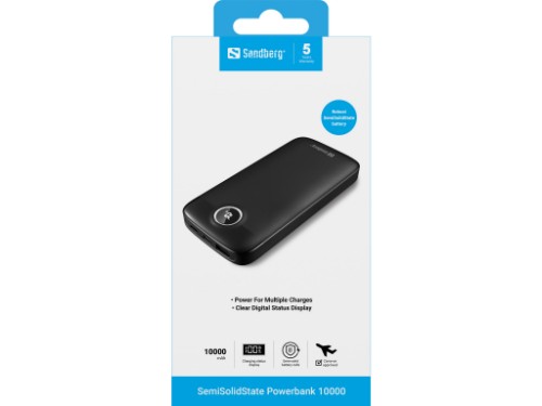 Sandberg SemiSolidState Powerbank 10000