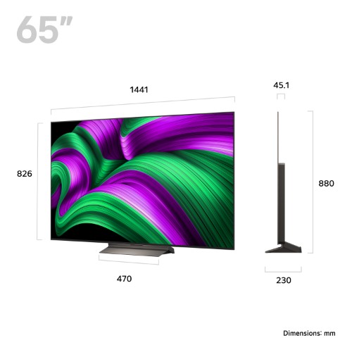 LG OLED65C56LB.AEK TV 165.1 cm (65") 4K Ultra HD Smart TV Wi-Fi Brown