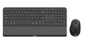 Philips 6000 series SPT6607B/26 keyboard Mouse included Universal RF Wireless + Bluetooth QWERTZ German Black