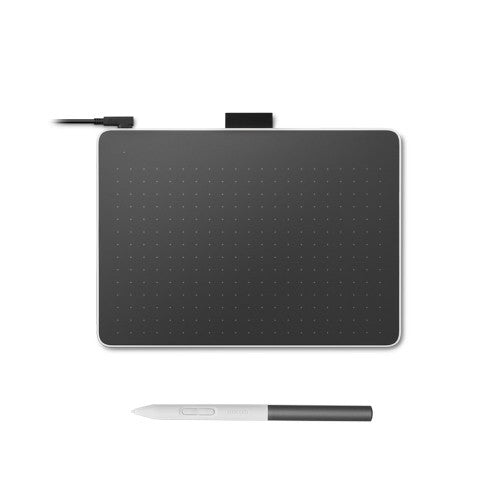 Wacom Intuos One Small graphic tablet Grey, White 152 x 95 mm USB/Bluetooth