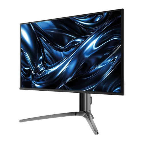 LC-Power LC-M27UO computer monitor 67.3 cm (26.5") 3840 x 2160 pixels 4K Ultra HD QD-OLED Anthracite, Black
