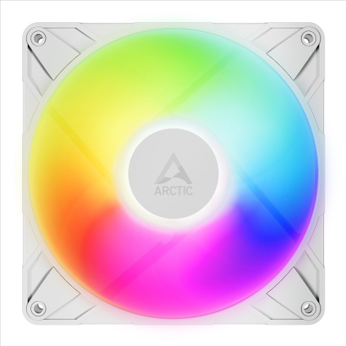 ARCTIC Freezer P14 Pro A-RGB (White) - 3 Pack 140 mm A-RGB PWM Fan with Cable Splitter