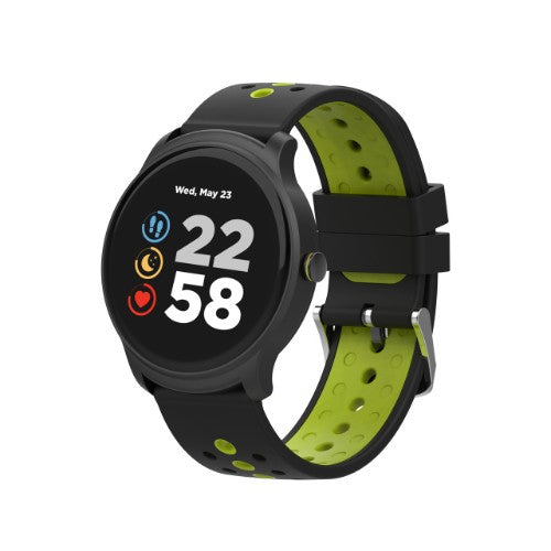 Canyon CNS-SW81BG smartwatch / sport watch 3.3 cm (1.3") IPS 44 mm Digital 240 x 240 pixels Touchscreen Black, Green