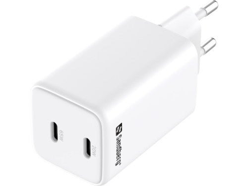 Sandberg AC Charger Dual USB-C PD65W EU