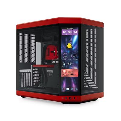 HYTE Y70 Touch Infinite Midi Tower Black, Cherry colour