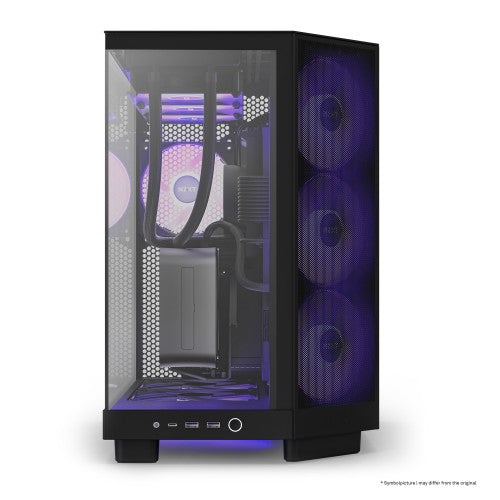NZXT H6 Flow RGB Midi Tower Black
