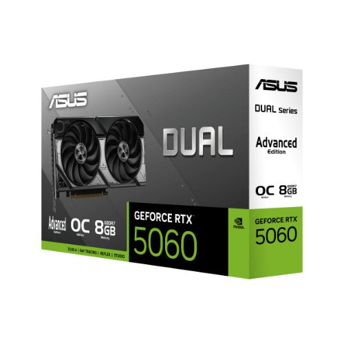 ASUS Dual -RTX5060-O8G-A NVIDIA GeForce RTX 5060 8 GB GDDR7