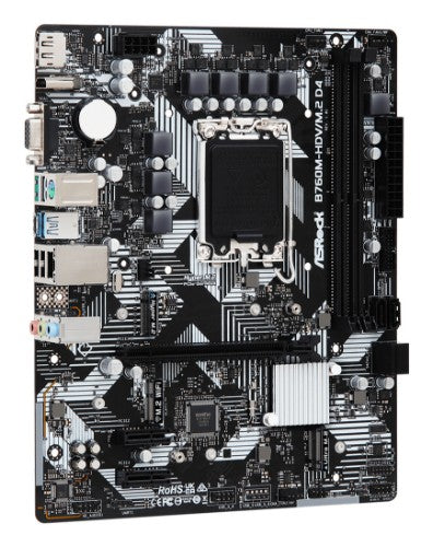 Asrock B760M-HDV/M.2 D4 Intel B760 LGA 1700 micro ATX