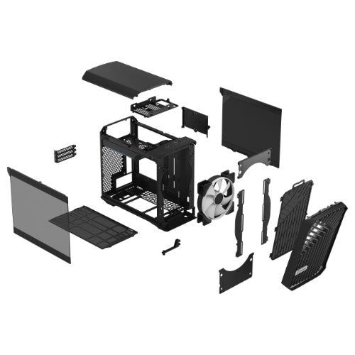 Fractal Design Torrent Nano Micro Tower Black