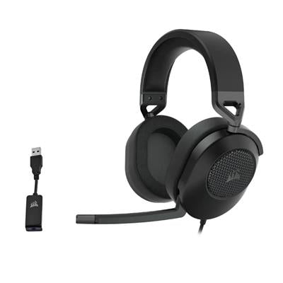 Corsair HS65 SURROUND Headset Wired Handheld Gaming Carbon