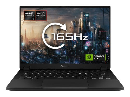 ASUS TUF Gaming A14 FA401GM-RG005W AMD Ryzen AI 9 465 Laptop 35.6 cm (14") WQXGA 16 GB LPDDR5x-SDRAM 1 TB SSD NVIDIA GeForce RTX 5060 Wi-Fi 6E (802.11ax) Windows 11 Home Black, Grey