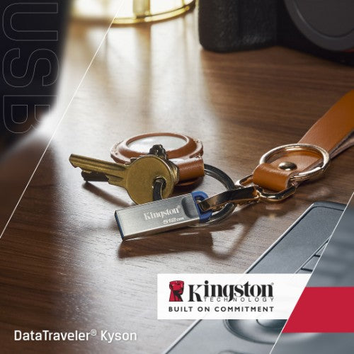 Kingston Technology DataTraveler 512GB Kyson 220MB/s Metal USB 3.2 Gen 1