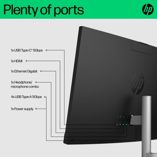 HP 24 -cr0062na PC Intel® Core™ i3 i3-N300 60.5 cm (23.8") 1920 x 1080 pixels All-in-One PC 8 GB DDR4-SDRAM 512 GB SSD Windows 11 Home Wi-Fi 6 (802.11ax) White