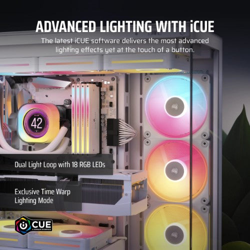 Corsair iCUE LINK LX120-R RGB Computer case Fan 12 cm White 1 pc(s)