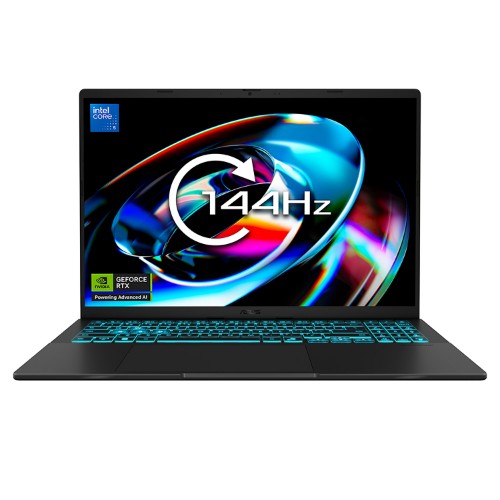 ASUS V16 V3607VH-RP029W Intel Core 5 210H Laptop 40.6 cm (16") WUXGA 16 GB DDR5-SDRAM 1 TB SSD NVIDIA® GeForce RTX™ 5050 Laptop GPU Wi-Fi 6 (802.11ax) Windows 11 Home UK English Black