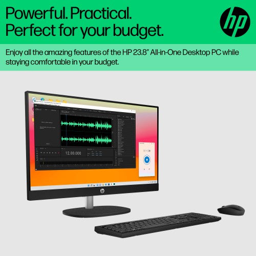 HP 24 -cr0062na PC Intel® Core™ i3 i3-N300 60.5 cm (23.8") 1920 x 1080 pixels All-in-One PC 8 GB DDR4-SDRAM 512 GB SSD Windows 11 Home Wi-Fi 6 (802.11ax) White