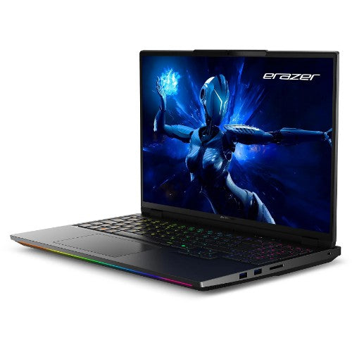 ERAZER Beast 16 X1 Ultimate (MD 62733) Intel Core Ultra 9 275HX Laptop 40.6 cm (16") Quad HD+ 32 GB DDR5-SDRAM 2 TB SSD NVIDIA GeForce RTX 5080 Wi-Fi 6E (802.11ax) Windows 11 Home Black
