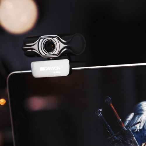 Canyon CNS-CWC6N webcam 3.2 MP 2048 x 1536 pixels USB 2.0 Black