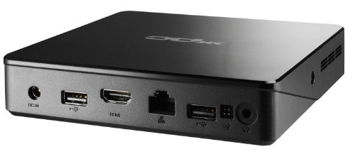 Shuttle XPC nano NS02EV2 PC/workstation Rockchip RK3368 2 GB DDR3L-SDRAM 16 GB eMMC Android 8.1 Nettop Mini PC Black