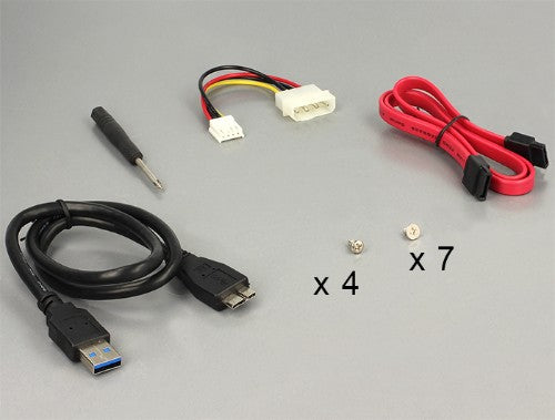 DeLOCK 47213 drive bay panel Black