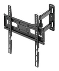 Manhattan Wall Mount for TV & Monitors (Full Motion), For screens 32" to 55", VESA compatability: all between 100x100mm and 400x400mm - check the dimensions of the four mounting holes on back of screen to ensure it fits, Max 35kg, Black, Bracket