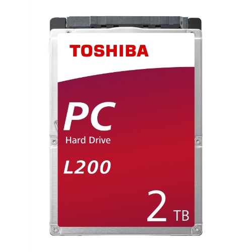 Toshiba L200 internal hard drive 2 TB 5400 RPM 128 MB 2.5" Serial ATA III