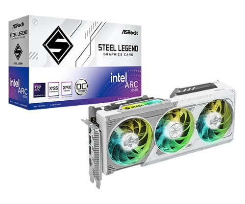 Asrock Intel Arc B580 Steel Legend 12GB OC GDDR6