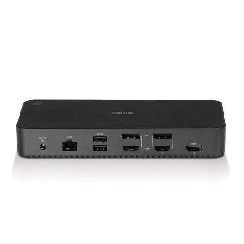 Lindy DST-Pro Universal, USB-C and Type A Hybrid Laptop Docking Station - 4K HDMI, 2x4K (DP or HDMI)