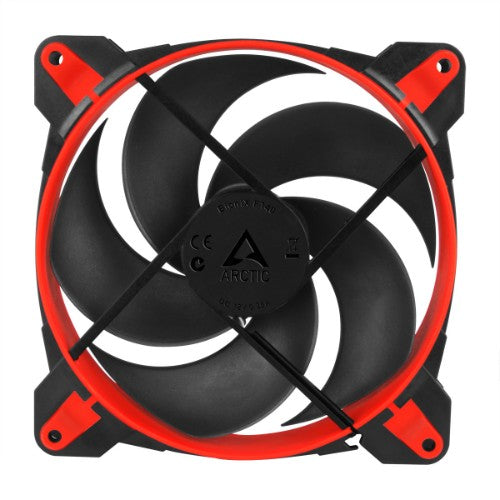 ARCTIC BioniX P140 (Red) – Pressure-optimised 140 mm Gaming Fan with PWM PST