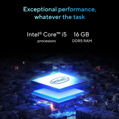 ASUS ExpertCenter P500 Mini Tower P500MV-13420H2X Intel® Core™ i5 i5-13420H 16 GB DDR5-SDRAM 512 GB SSD Windows 11 Pro PC Grey