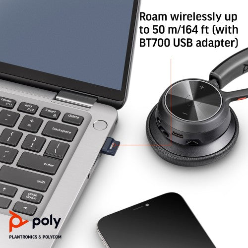 Poly Voyager 4320 USB-C Headset +BT700 dongle